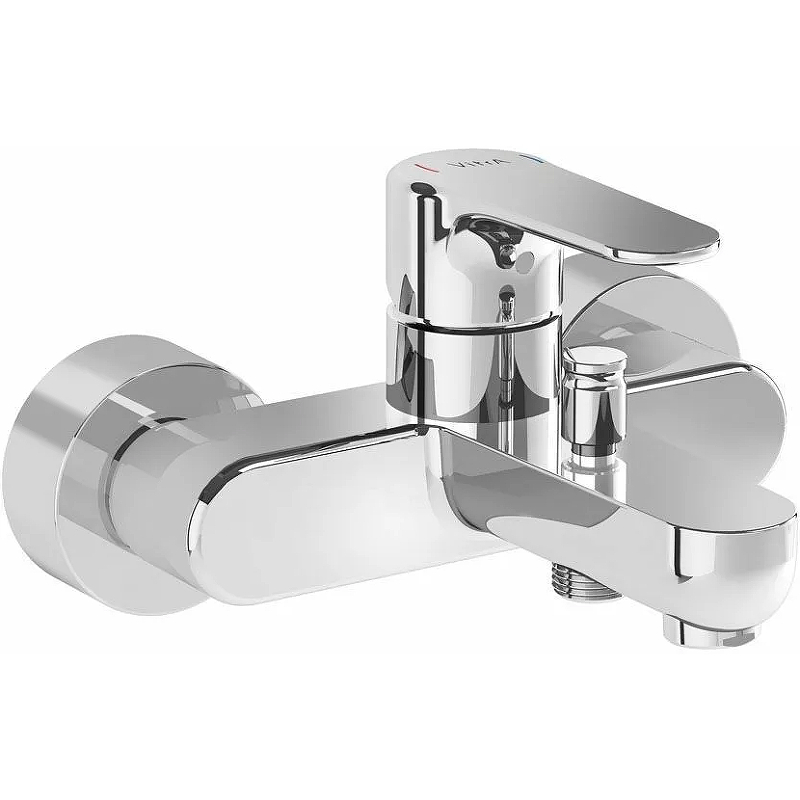 Смеситель для ванны и душа VitrA Root Round хром A42725EXP