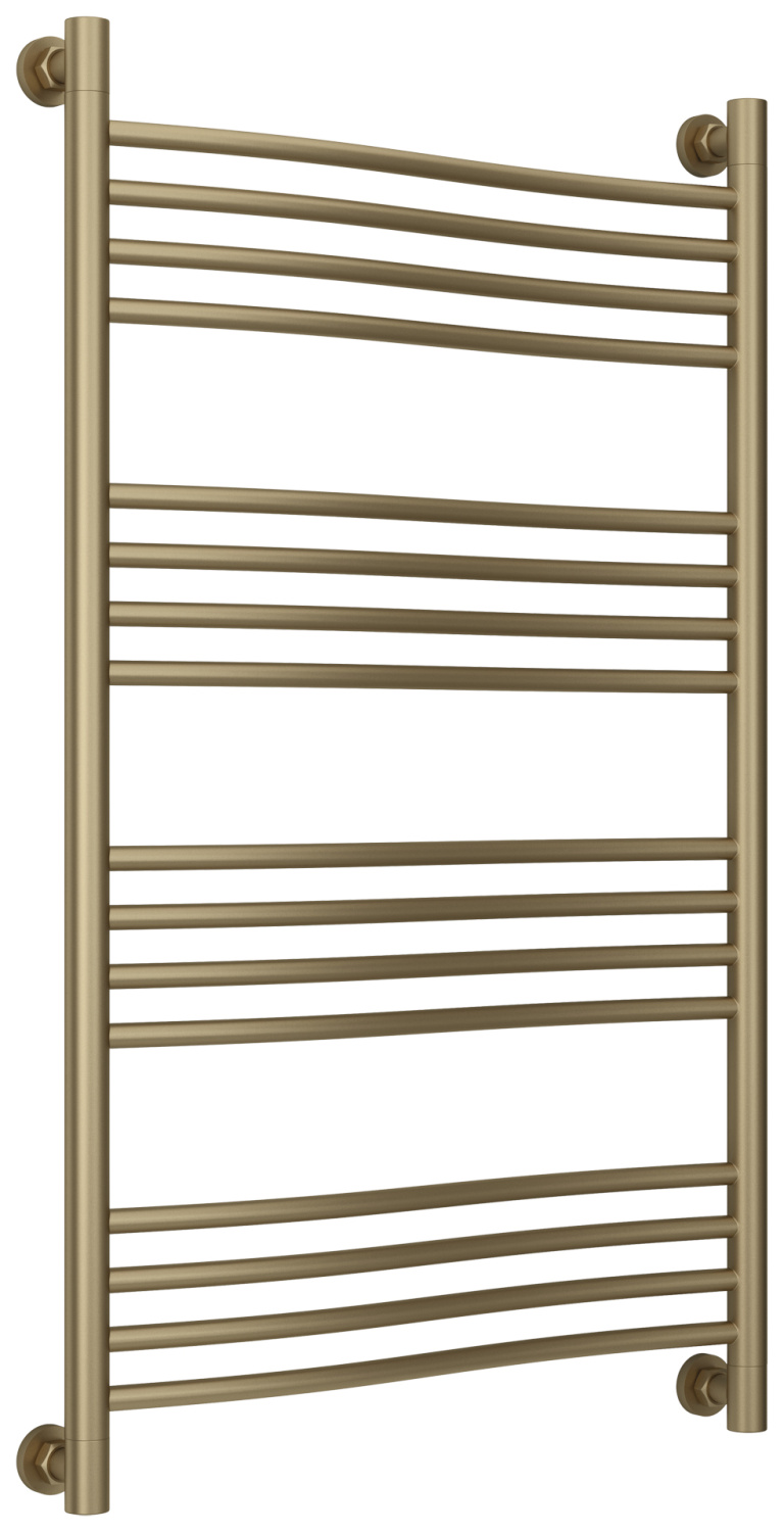 Полотенцесушитель водяной Сунержа Флюид+ 650x1062 мм золотой шёлк матовый 32-0222-1060