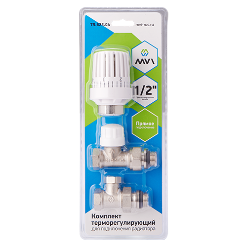 Комплект термостатический прямой Hogart Premium 3/4 PN 10 3 в 1 TR62305