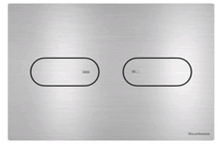 Клавиша смыва Artceram Inox 711 245х165 мм сталь 711000BS