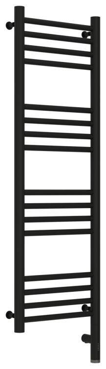 Полотенцесушитель электрический Сунержа Богема 3.0 прямая 1000x300 мм МЭМ справа черный матовый 31-5805-1030