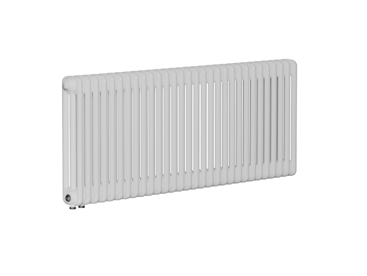 Радиатор стальной трубчатый RIFAR TUBOG VENTIL 3057 26 секций нижнее подключение 3/4 RAL 9016 3057-26-DV1