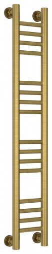 Полотенцесушитель водяной Сунержа Богема + прямая 1000x150 мм состаренная латунь 05102201015