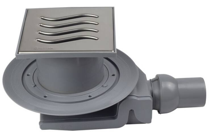 Трап для душа Pestan Confluo Standard Tide 4 горизонтальный DN 50 хром глянец 13000004