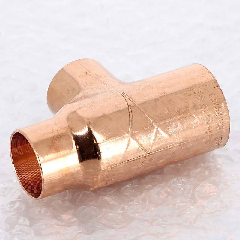 Тройник медный Viega под пайку 35х28х28 мм 110727