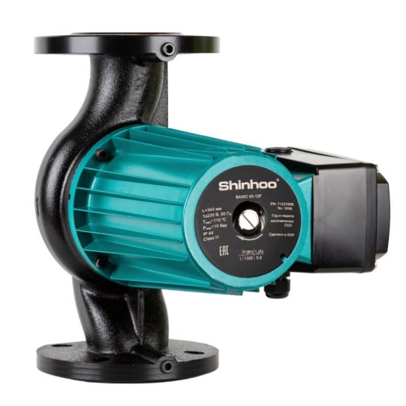 Насос циркуляционный Shinhoo BASIC 50-16F фланцевый 1x230 В 71221006