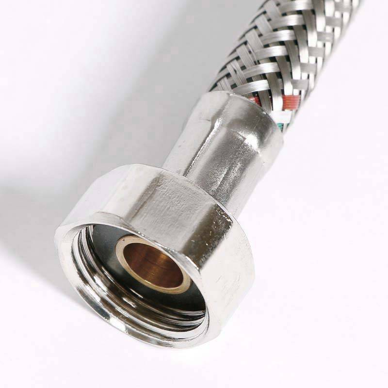 Гибкая подводка для воды Uni-Fitt DN 8 1/2 ВВ 120 см нержавеющая сталь 500S2012