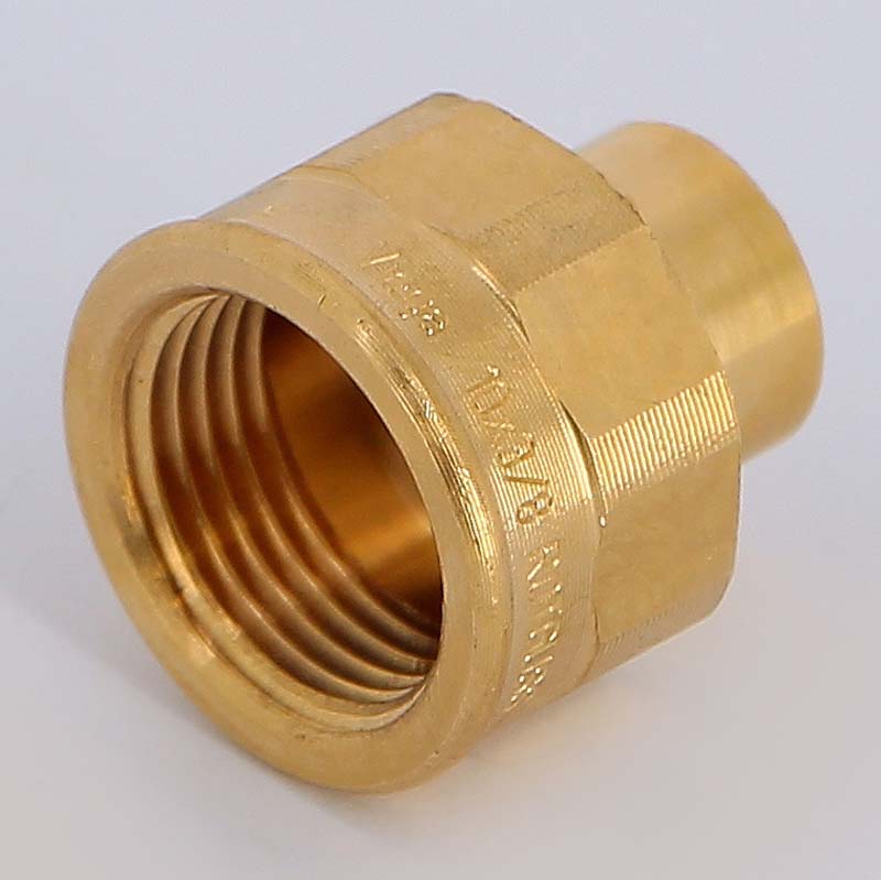 Муфта переходная медная под пайку с внутренней резьбой Viega 10x3/8 118051