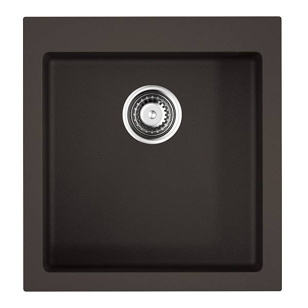 Кухонная мойка Omoikiri Bosen 47-DC Tetogranit 47x50 см темный шоколад 4993590