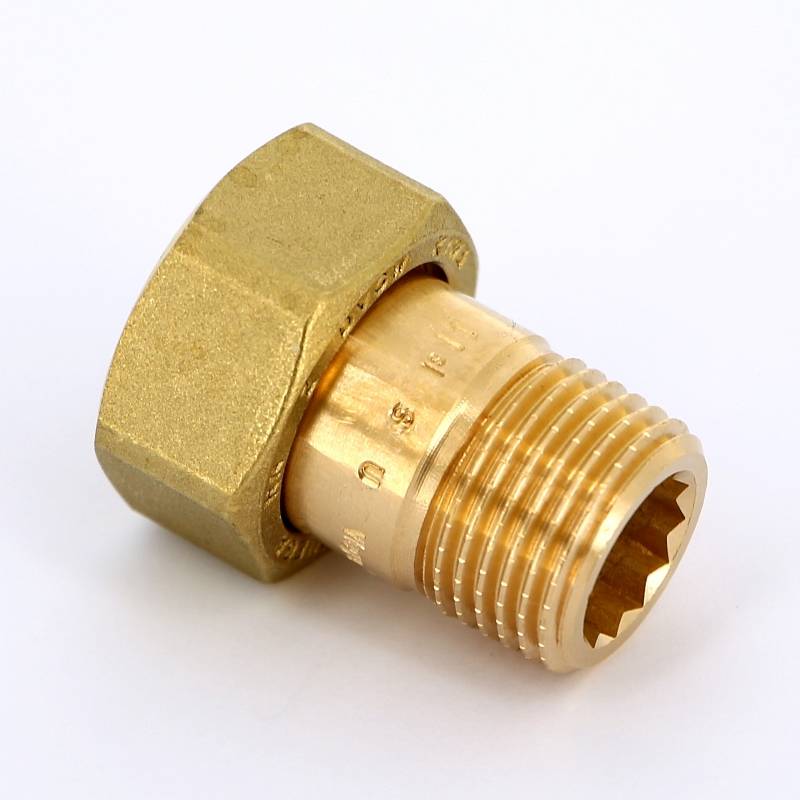 Соединение с накидной гайкой Viega 1/2 НВ бронза 320232