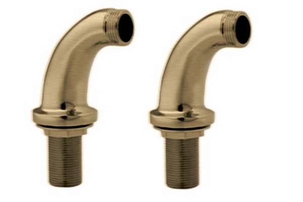 Уголки на борт ванны для смесителя Boheme Medici бронза 616