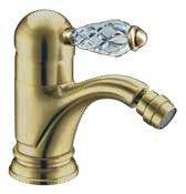 Смеситель для биде Boheme Crystal бронза 306-CRST