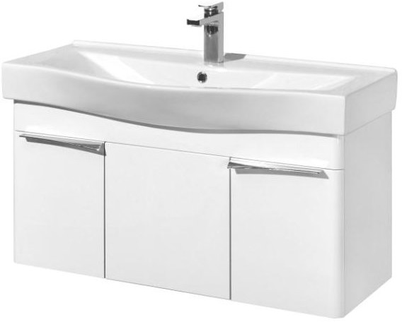 Комплект AQUATON Беверли 100 тумба и раковина Беверли 100 1A2367K0BV010