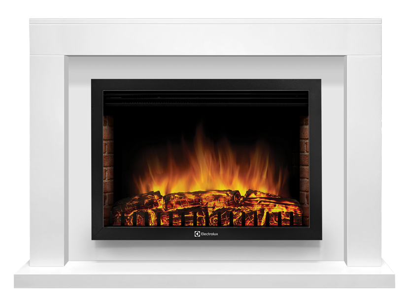 Портал для электрокамина Firelight Simple 25 белый 1273944
