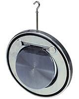 Клапан обратный одностворчатый межфланцевый Hogfors CB5440 PN 16 DN 150 сталь CB54400150