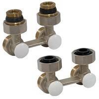 Узел нижнего подключения угловой Giacomini R388L 3/4x3/4 дюйма R388LX002