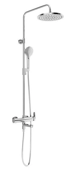 Душевая стойка RAVAK Dual DS 092.00 для ванны с изливом X07P642