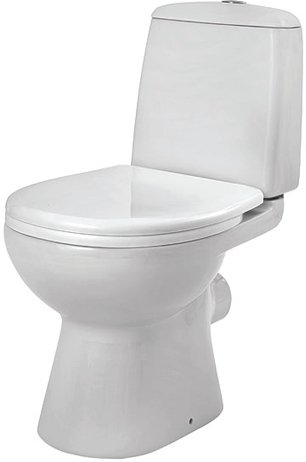 Унитаз-компакт Santek Цезарь горизонтальный выпуск 2-режимный сиденье Soft-close 1.WH30.1.746