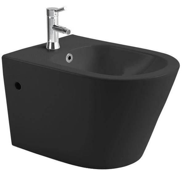 Биде подвесное Aquatek Вега 530х360х330 мм черный матовый AQ1057-MB