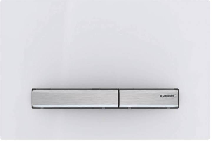 Смывная клавиша Geberit Sigma50 для двойного смыва белый/хром 115.788.11.2