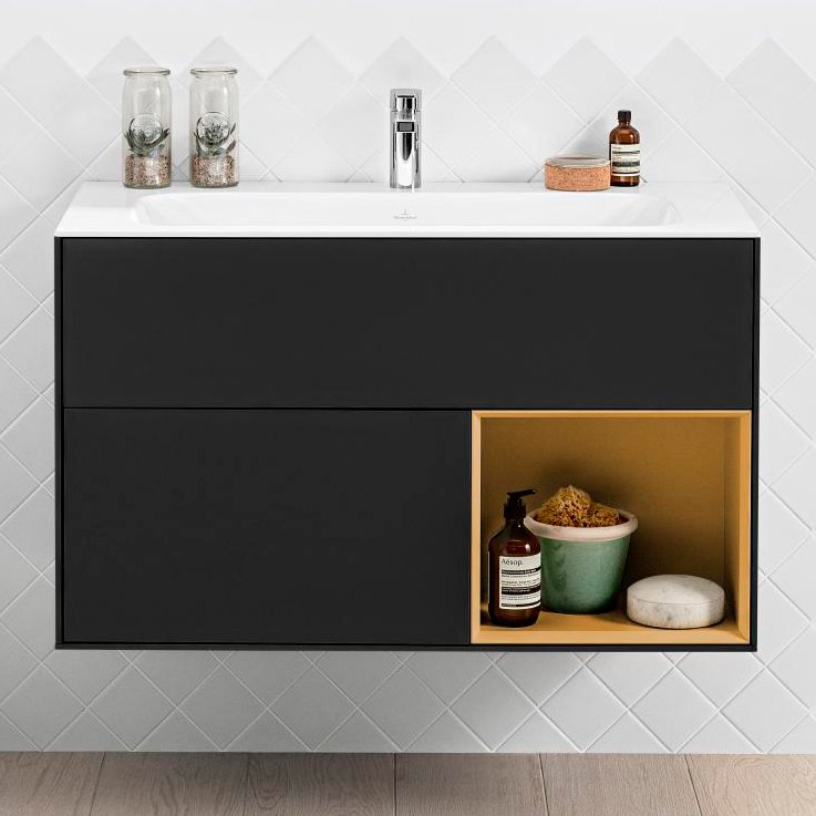 Тумба под раковину Villeroy & Boch Finion 996х591х498 мм с подсветкой G040HFPD