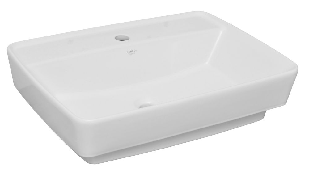 Раковина накладная Serel Rita RT30TXS110H 44х59 см RT30TXS110H