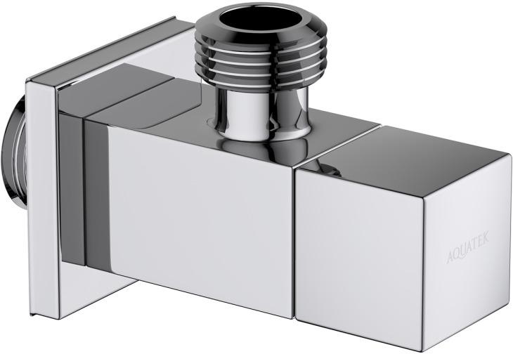 Угловой переходник Aquatek хром AQ2453CR