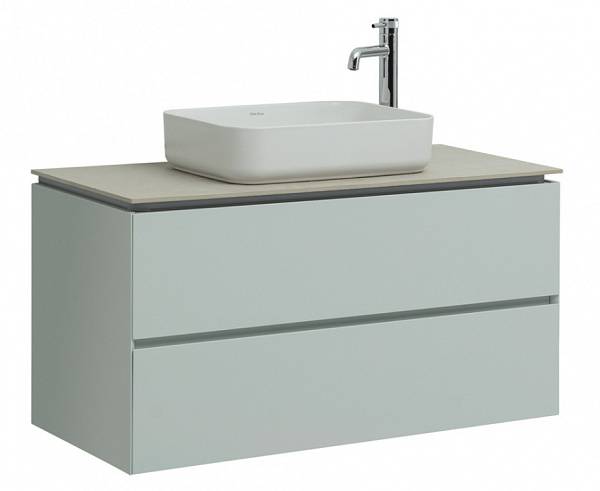 Тумба под раковину Allen Brau Infinity 100 см серый 1.21003.PWM