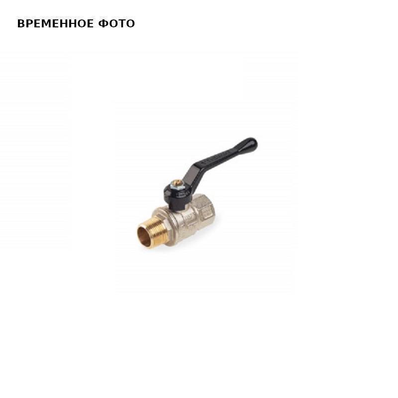 Кран шаровой Itap URAGANO 1 НВ черная ручка-бабочка 2200043