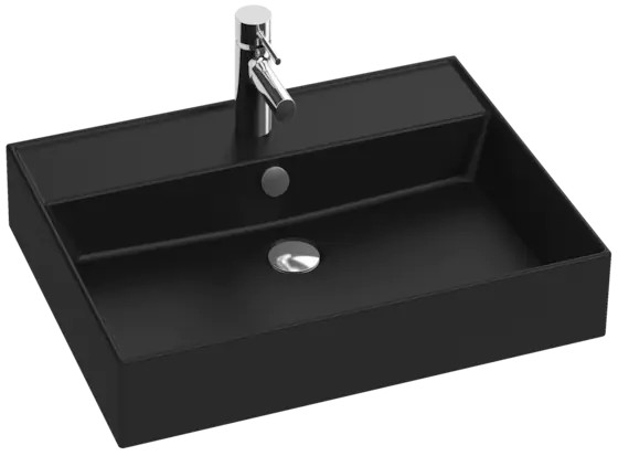 Раковина-столешница Jacob Delafon Vivienne 60 см матовая черная EXBH112-NGM
