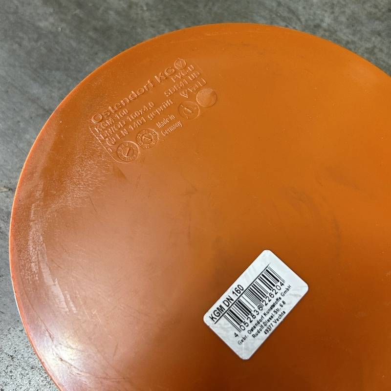 Заглушка канализационная Ostendorf KG 160 мм 222620