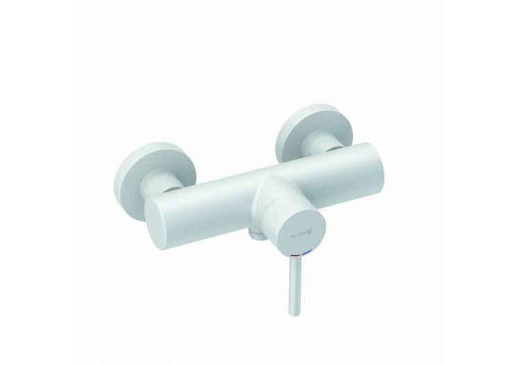 Смеситель для душа термостатический Kludi BOZZ белый матовый 388315376