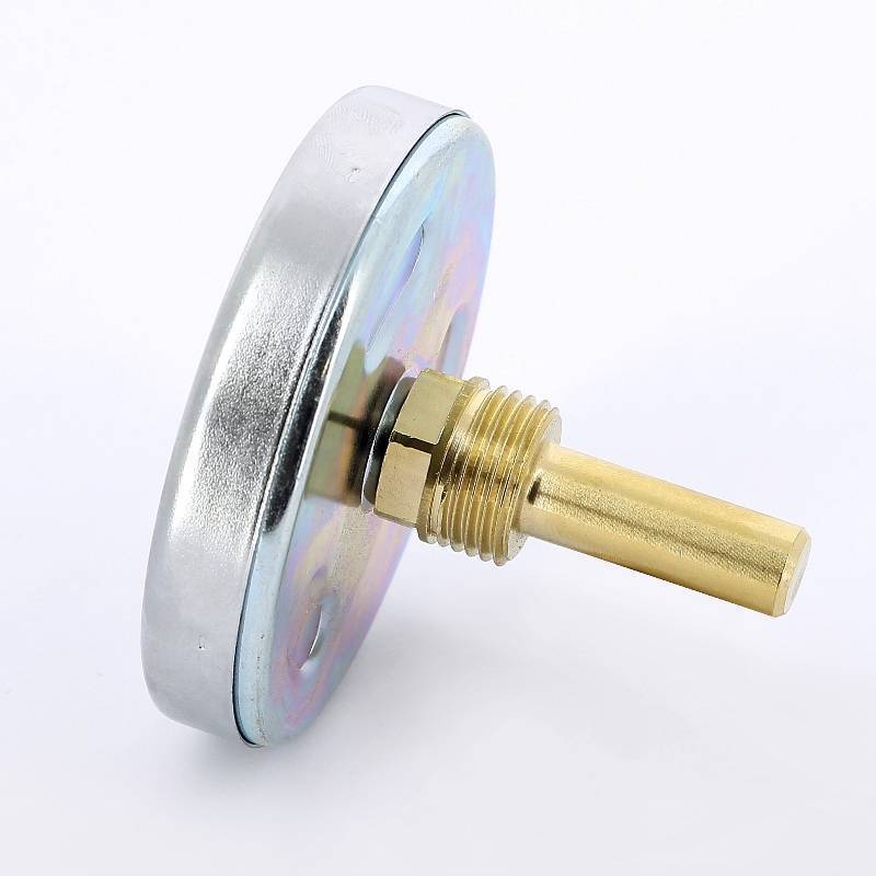 Термометр биметаллический Emmeti погружной 80 мм 0-120 °C гильза 50 мм 00610812