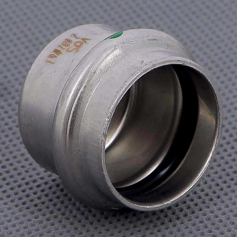 Заглушка пресс из нержавеющей стали Viega Sanpress Inox 28 мм 452889