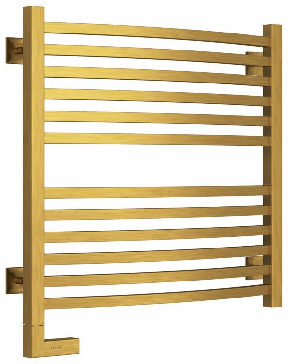 Полотенцесушитель электрический Сунержа Аркус 600x600 мм МЭМ левый латунь состаренная 05-1560-4606