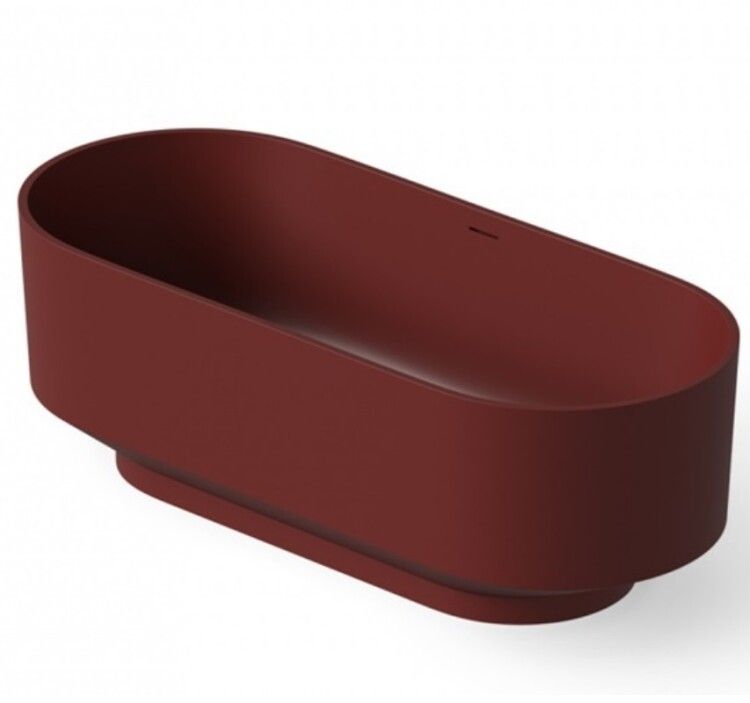 Ванна, DEA Design, Shadow, шгв 1700-720-560, цвет-Red Wine (Товар заказной, возврату не подлежит)