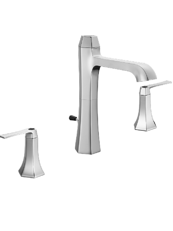 Смеситель для раковины Cisal Chérie настенный хром/черный матовый CF0010606T