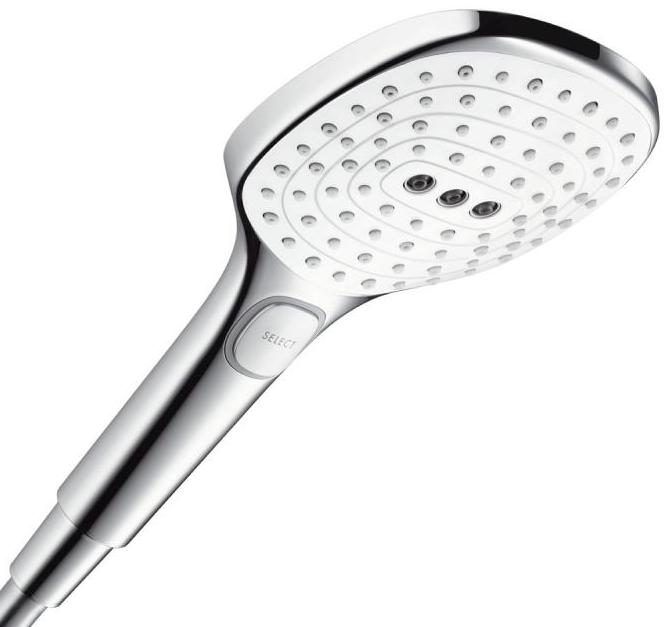 Ручной душ Hansgrohe Raindance Select E 120 3jet белый/хром 26520400