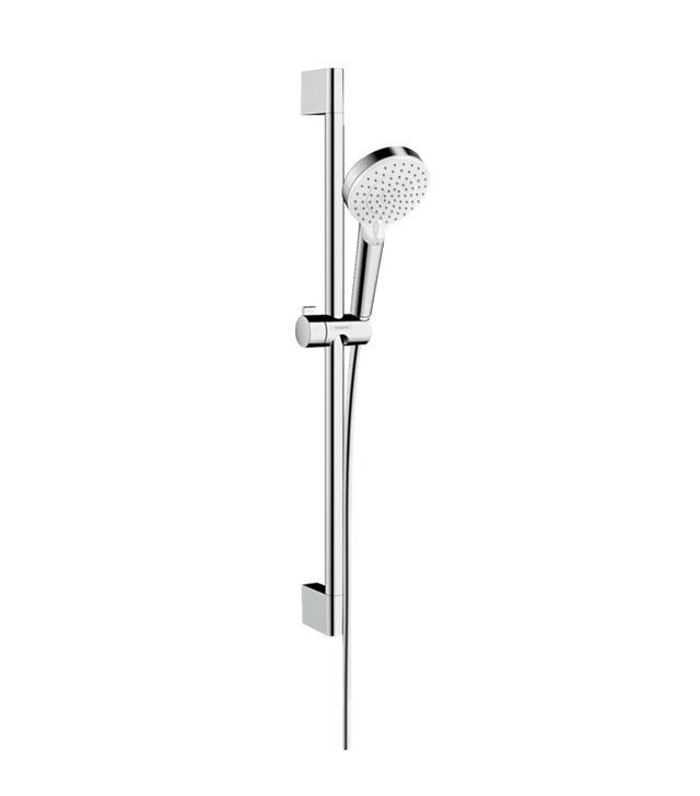 Душевой гарнитур Hansgrohe Crometta Vario 100 2jet со штангой 650 мм белый/хром 26534400