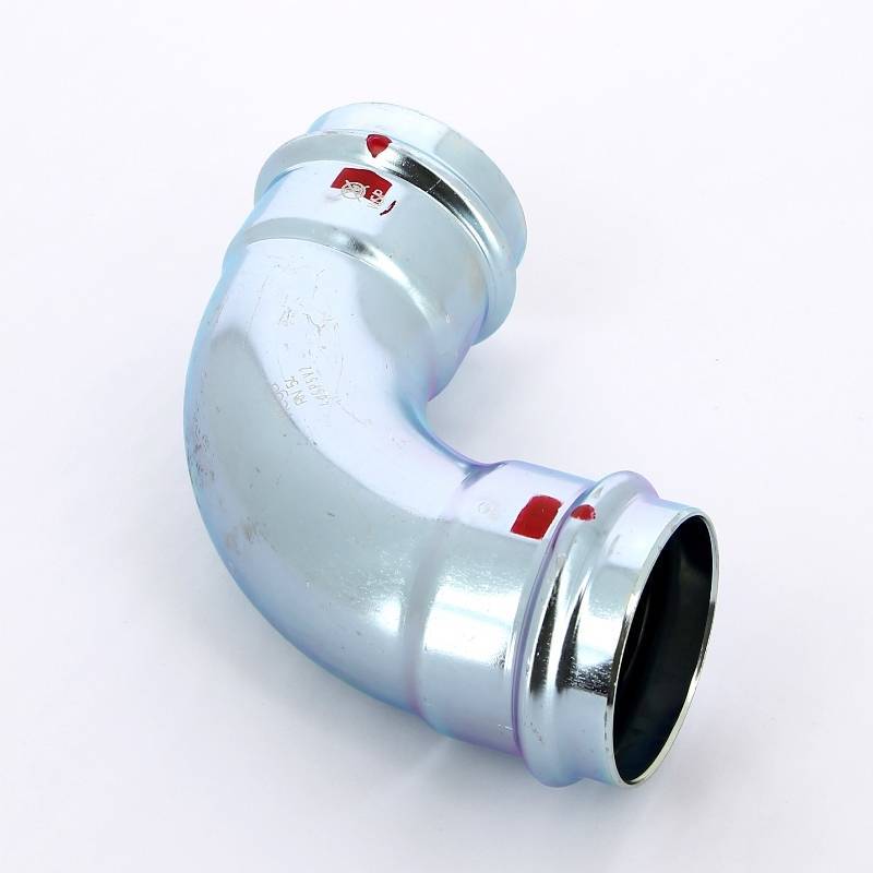 Угол 90° пресс Viega Prestabo оцинкованная сталь 54 мм 558185