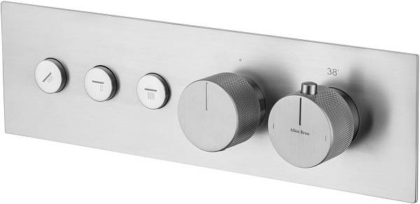 Смеситель для ванны Allen Brau Liberty с внутренней частью никель 5.33003-BN