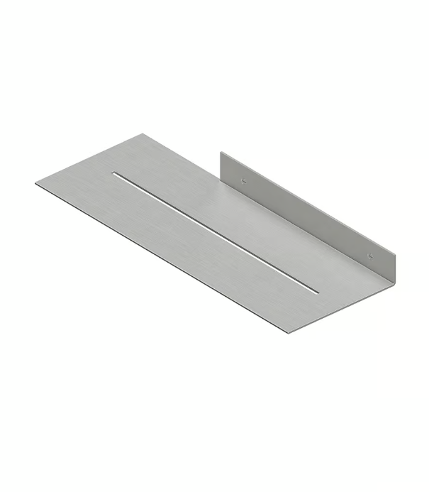 Полка Quadro Design Q 320x120 мм сталь брашированная ACQ002INOX