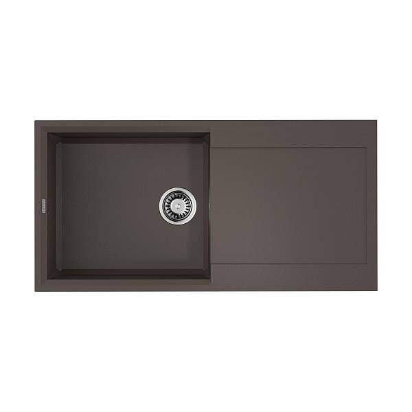 Кухонная мойка OMOIKIRI Sakaime 100-DC Tetogranit 100x50 см темный шоколад 4993888