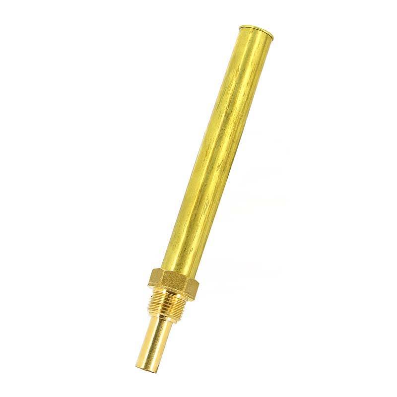 Оправа Watts T-OT для стеклянного термометра латунная с заглушкой 1/2 199 мм 10006408