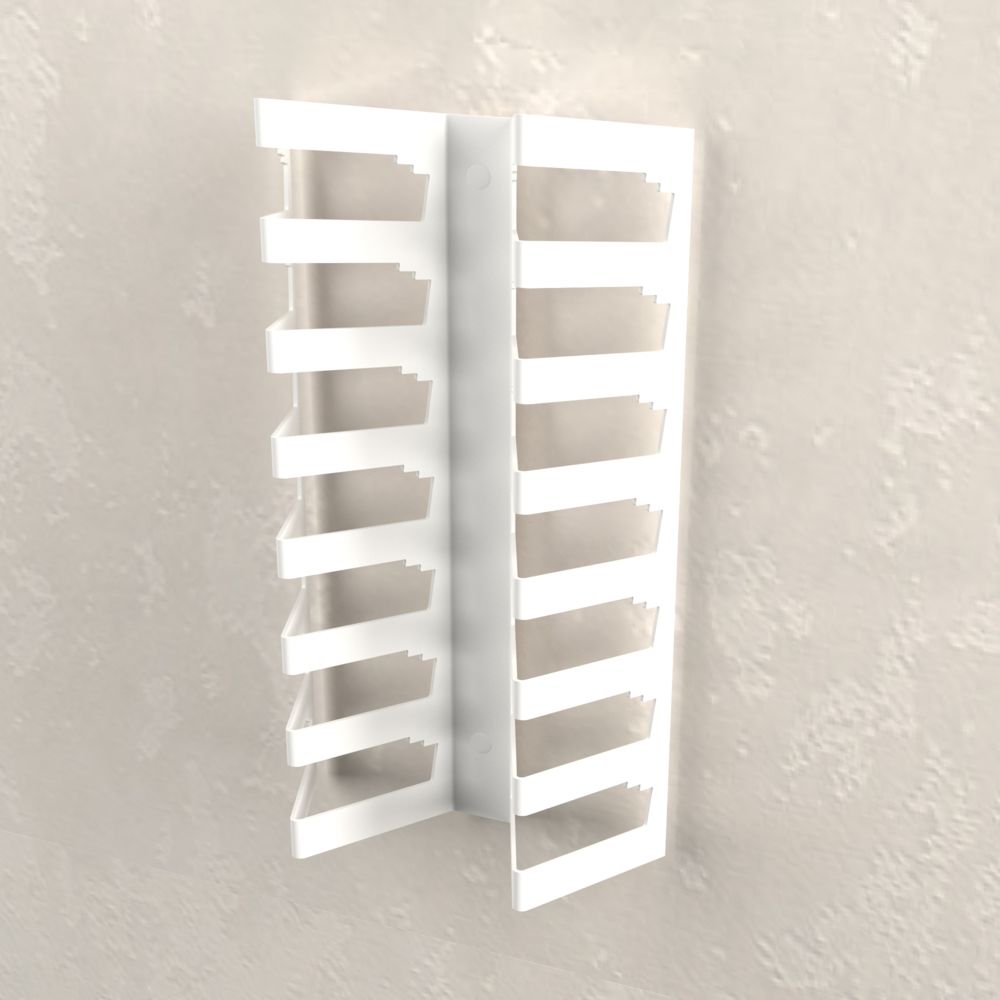 Подставка для хранения дисков Embodiment EMB-DH-W-W настенная белая EMB-DH-W-W