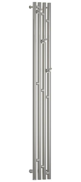 Полотенцесушитель электрический Сунержа Кантата 3.0 1500х191 мм МЭМ нижнее слева сталь без покрытия 00-5846-1516