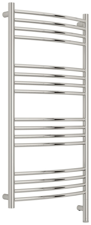 Полотенцесушитель электрический Сунержа Богема 3.1 выгнутая 1000x500 мм МЭМ нижнее правое подключение сталь без покрытия HOG0060031050