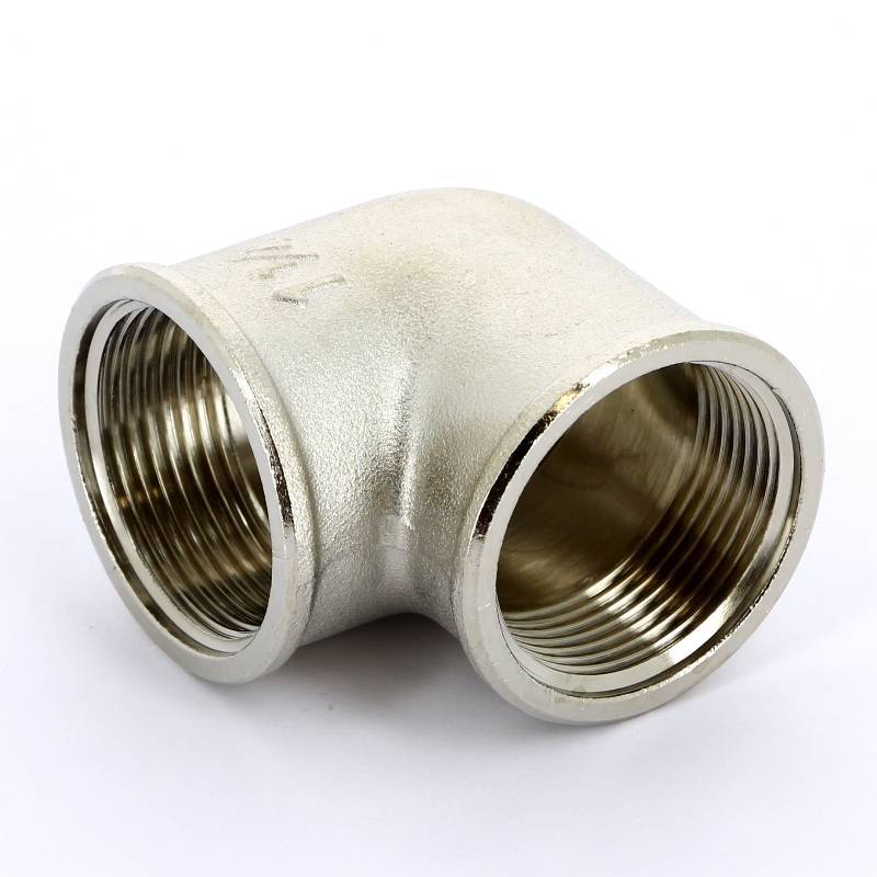 Угол 90° В-В никелированный Uni-Fitt 1 1/4 610N5500