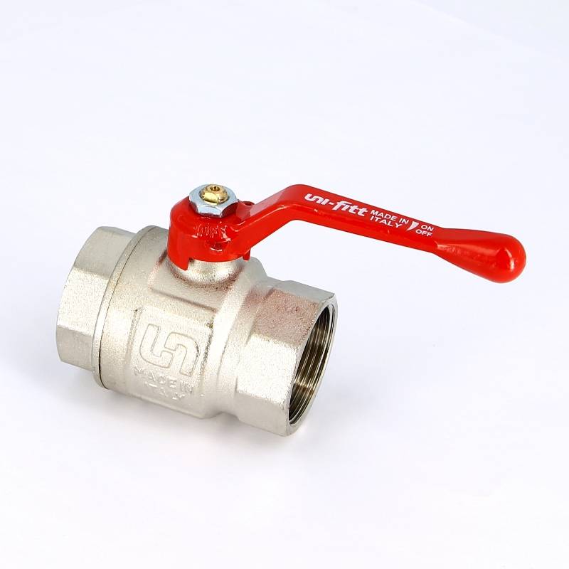 Кран шаровой Uni-Fitt полнопроходной ВВ рычаг 1 1/4 110L5000