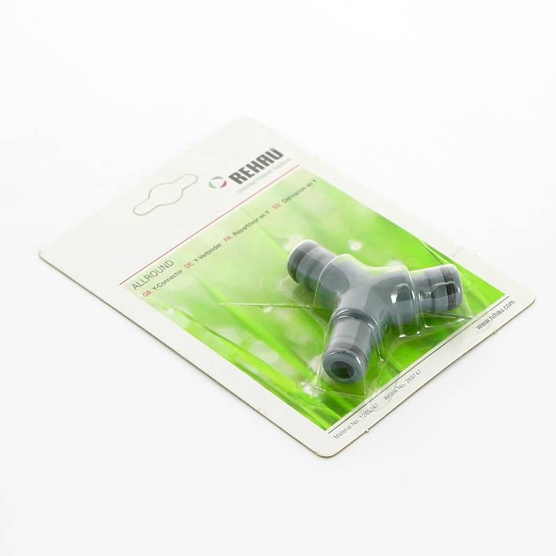 Разветвитель Y-образный REHAU пластиковый 12697471300